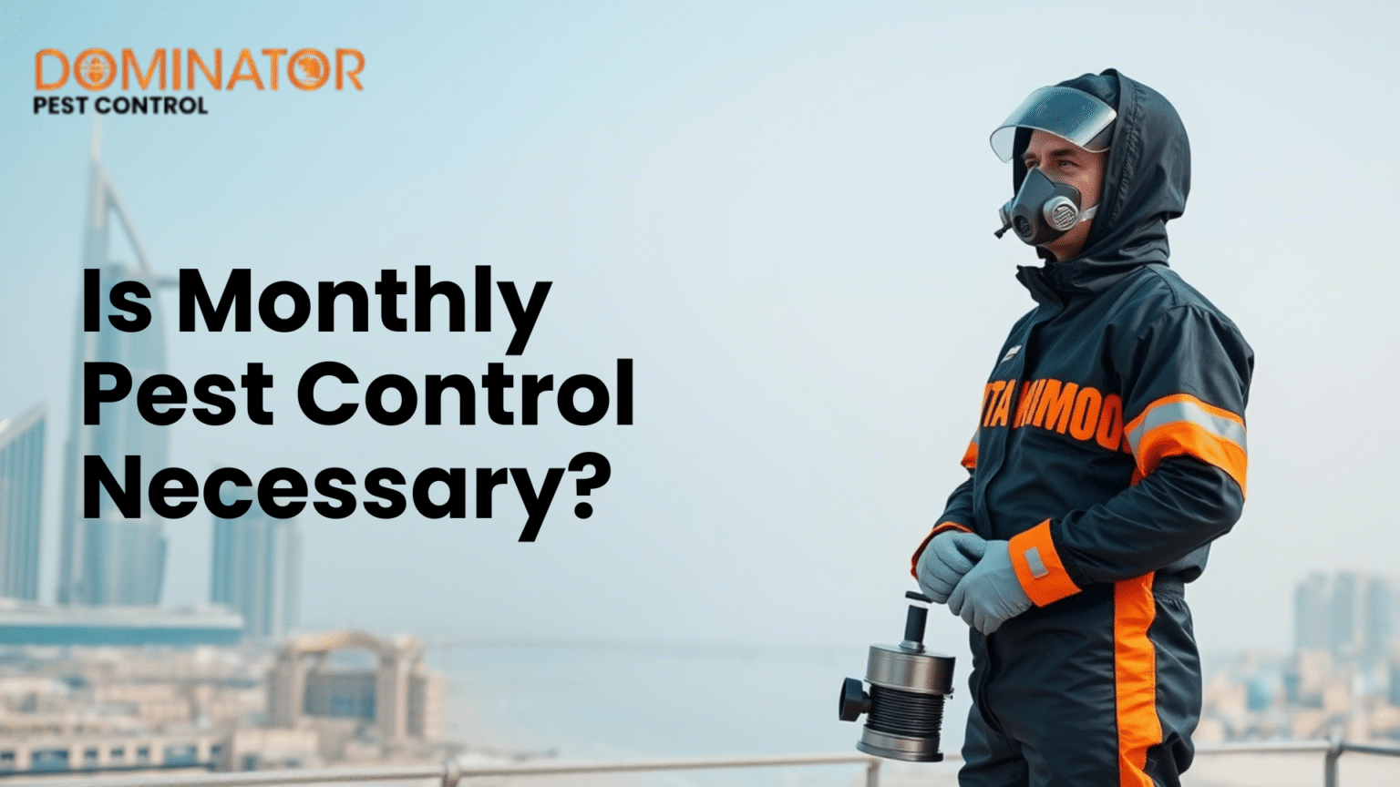 is monthly pest control necessary