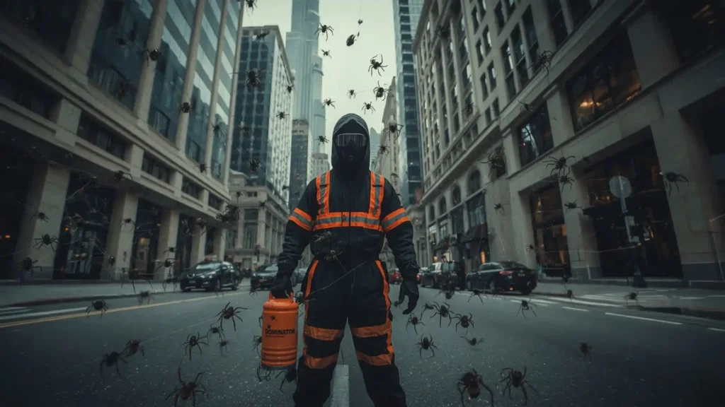 Dominator Pest Control the best Spider control in Dubai